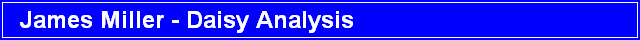 James Miller - Daisy Analysis